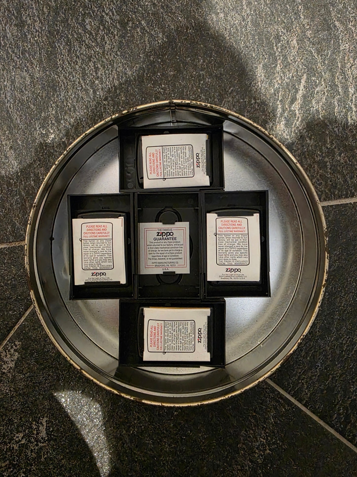 D-Day Zippo Allied Heroes 50 Years Anniversary Limited Edition Set - ALL-TEK Magherafelt