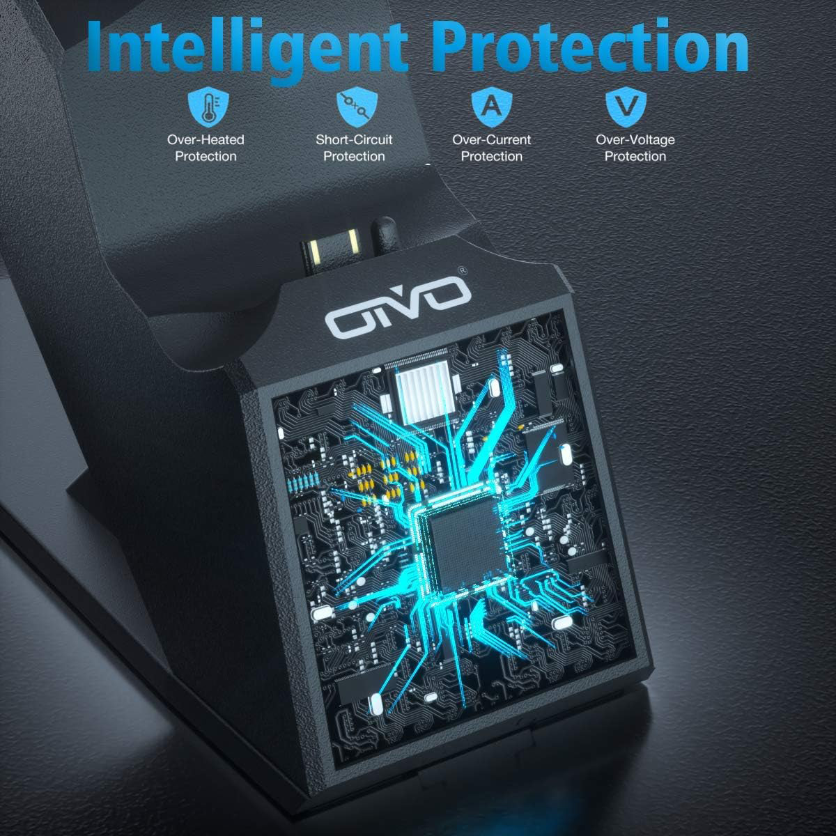 OIVO DualShock 4 Charging Station Dock - ALL-TEK Magherafelt