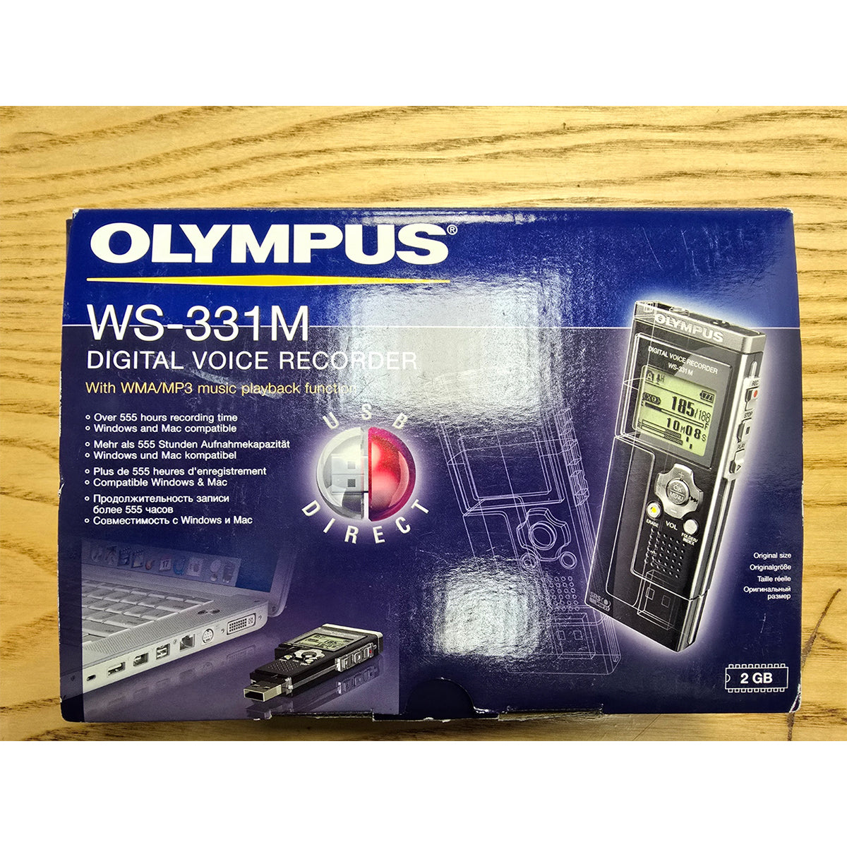 Olympus WS-331M Digital voice recorder - ALL-TEK Magherafelt