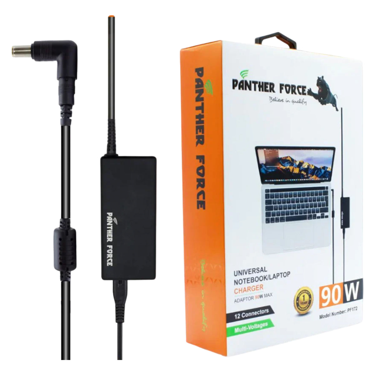 Panther Force 90W Universal Laptop Charger - ALL-TEK Magherafelt