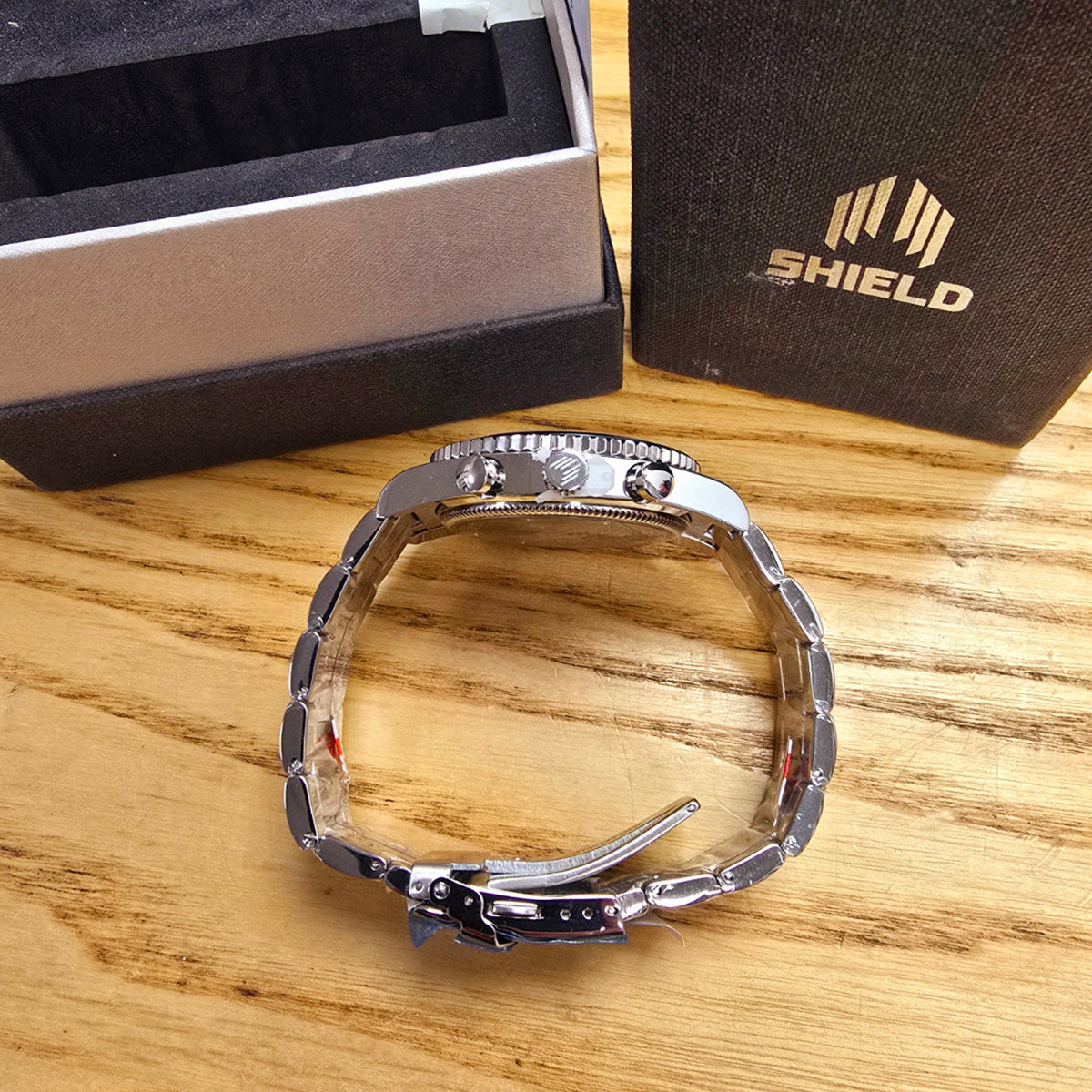 Shield Galaxy Blue Stainless Steel Men's Watch - ALL-TEK Magherafelt