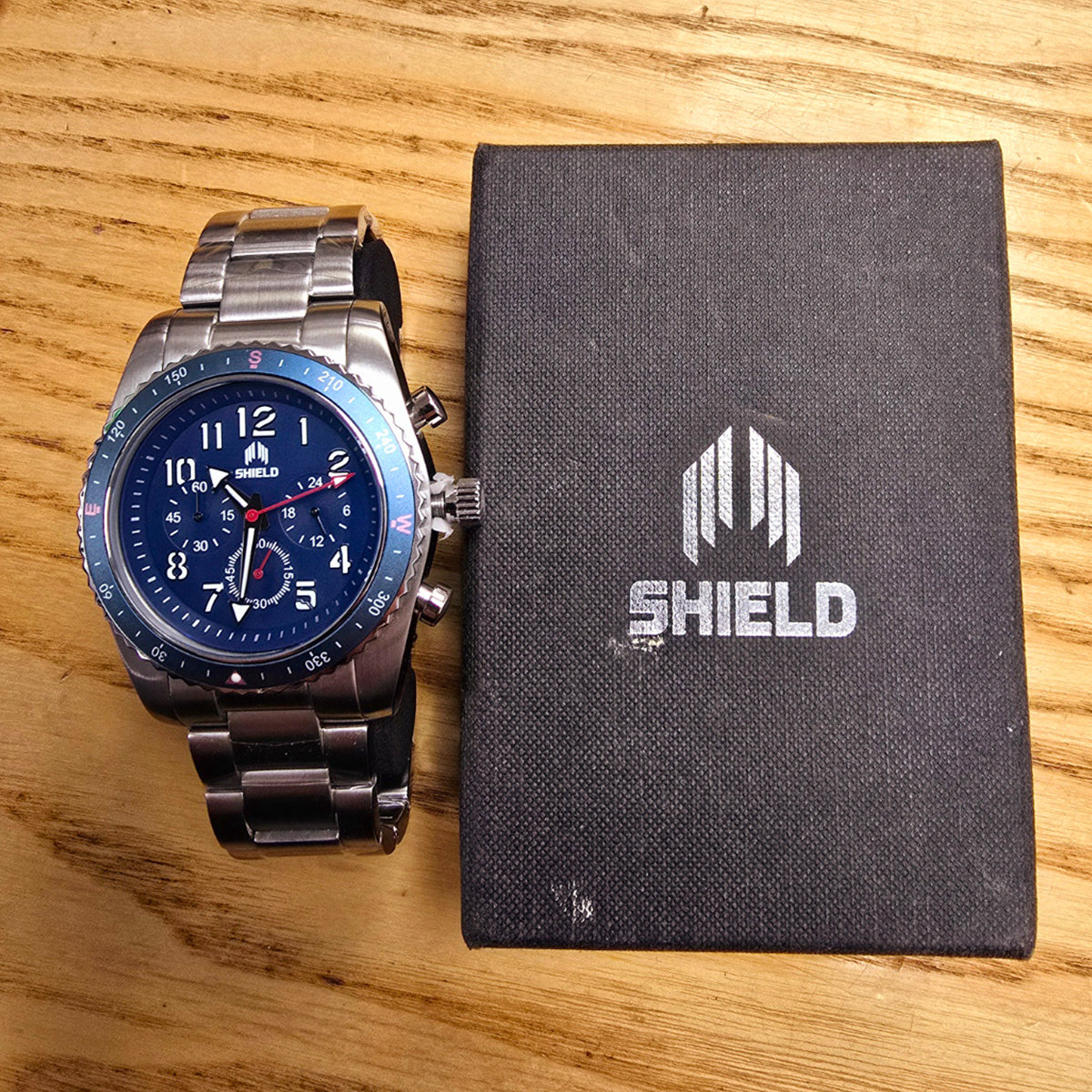 Shield Galaxy Blue Stainless Steel Men's Watch - ALL-TEK Magherafelt