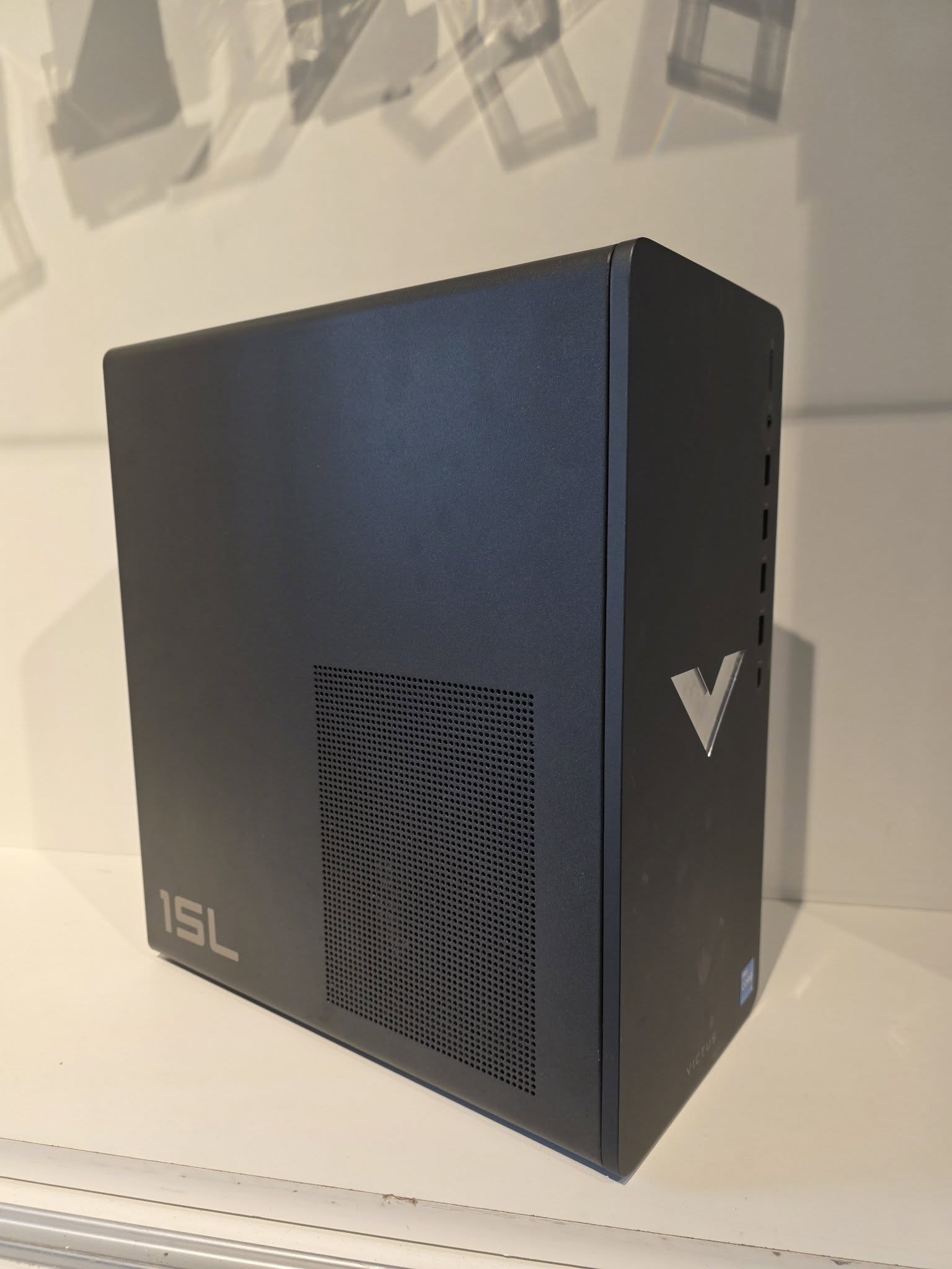 HP Victus 15L Gaming Desktop with Monitor Bundle