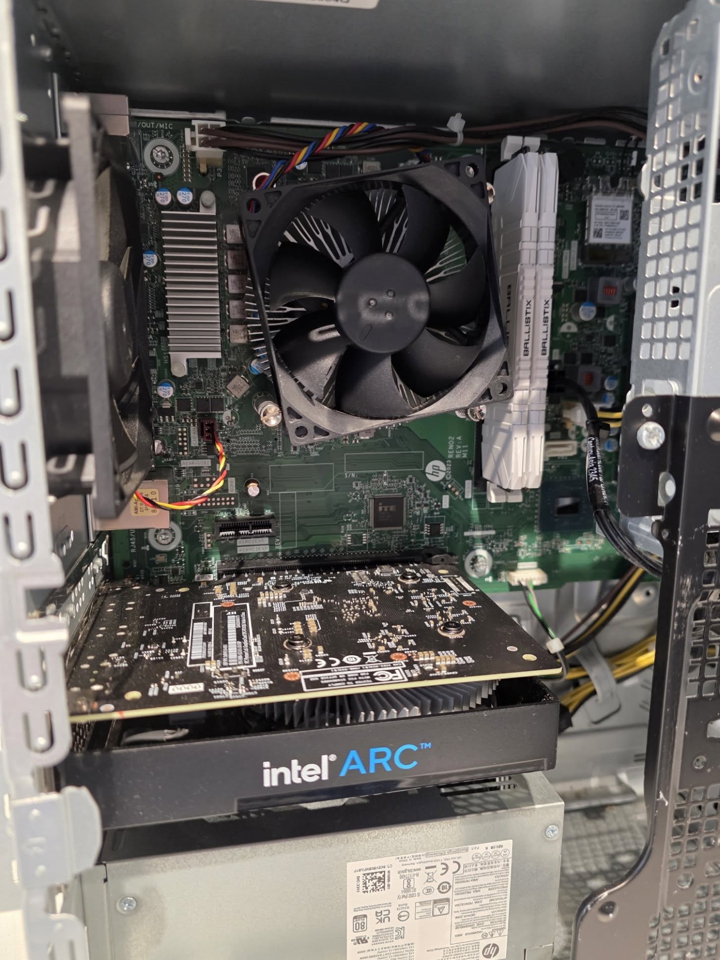 HP Victus 15L Gaming Desktop with Monitor Bundle