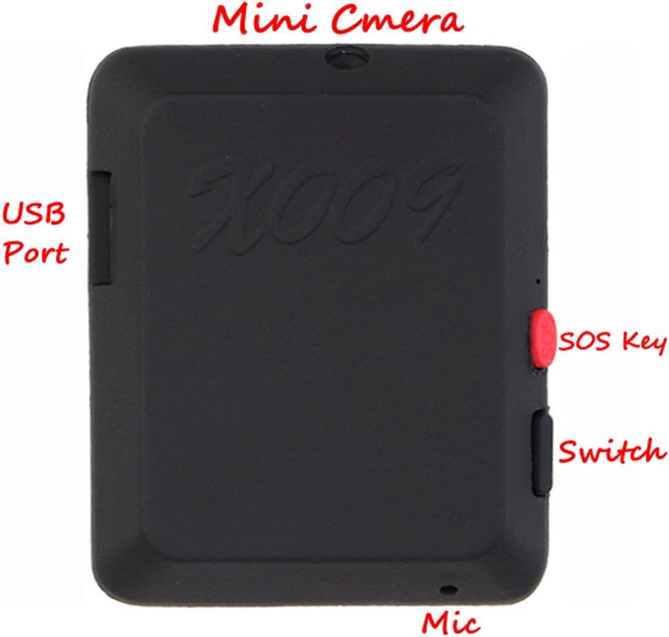 X009 Mini Camera GSM Monitor Video Recorder With SOS and GPS Function - ALL-TEK Magherafelt