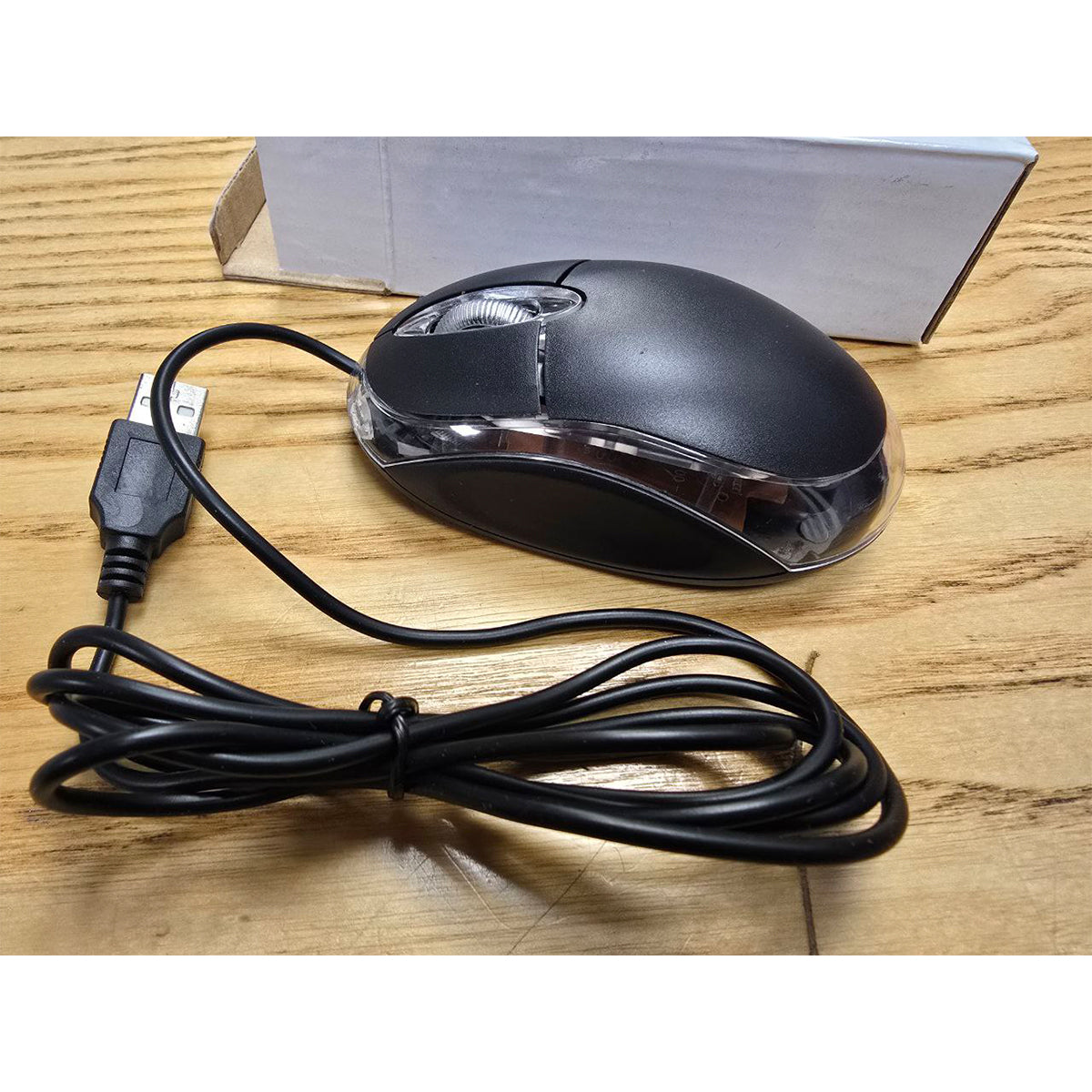 Computer Mouse - wired USB LED optical with scroll wheel - ALL-TEK Magherafelt