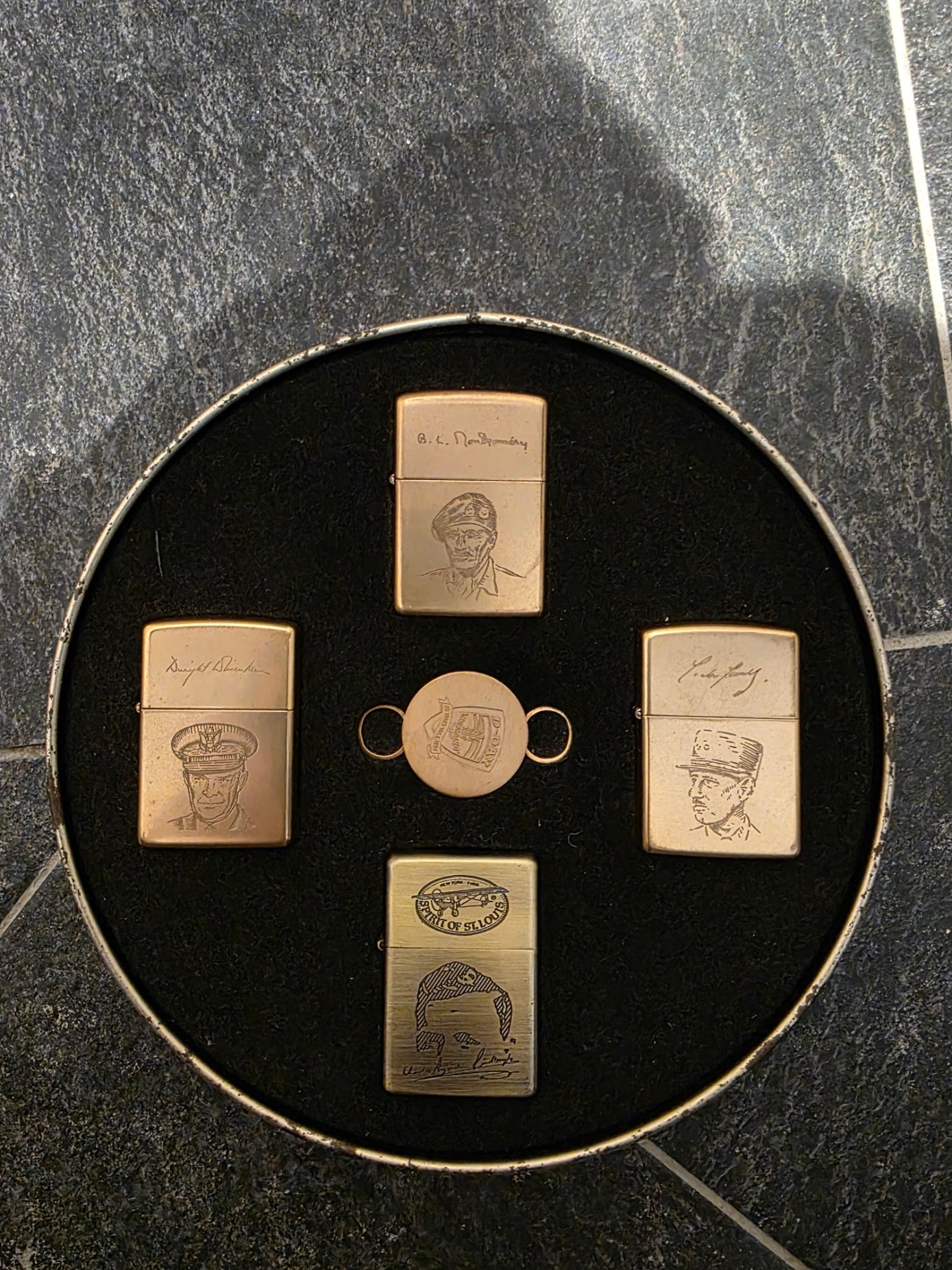 D-Day Zippo Allied Heroes 50 Years Anniversary Limited Edition Set - ALL-TEK Magherafelt