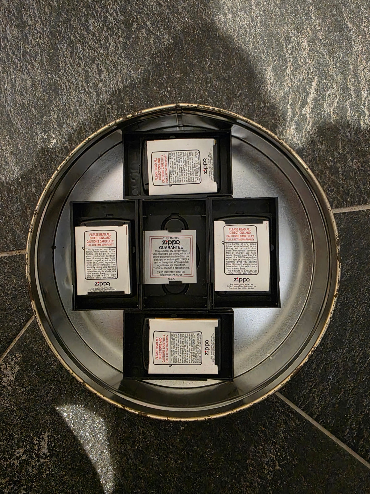 D-Day Zippo Allied Heroes 50 Years Anniversary Limited Edition Set - ALL-TEK Magherafelt