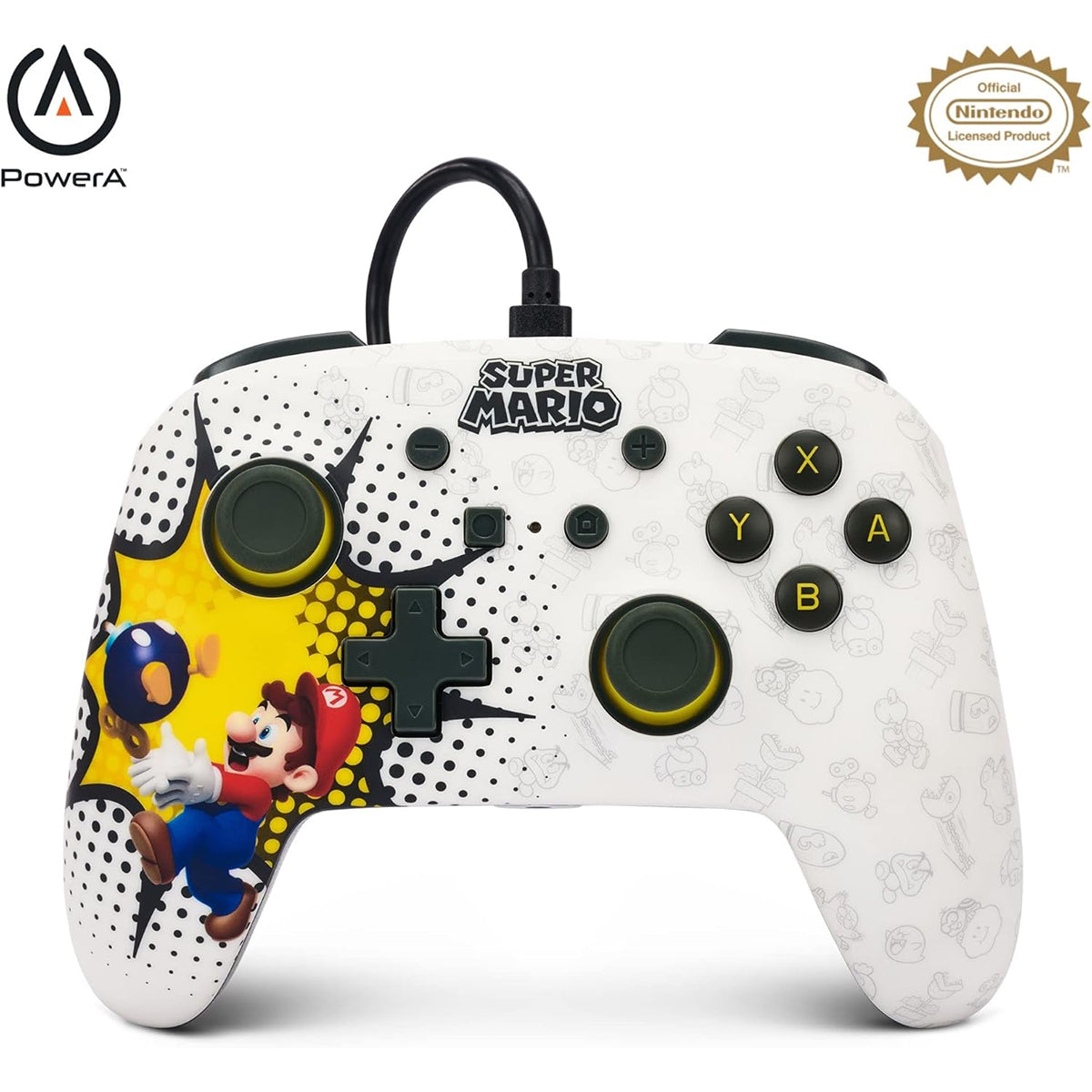 Nintendo Switch and Oled Model, Advance Gaming Buttons, Power A Enhanced Wired Controller - ALL-TEK Magherafelt