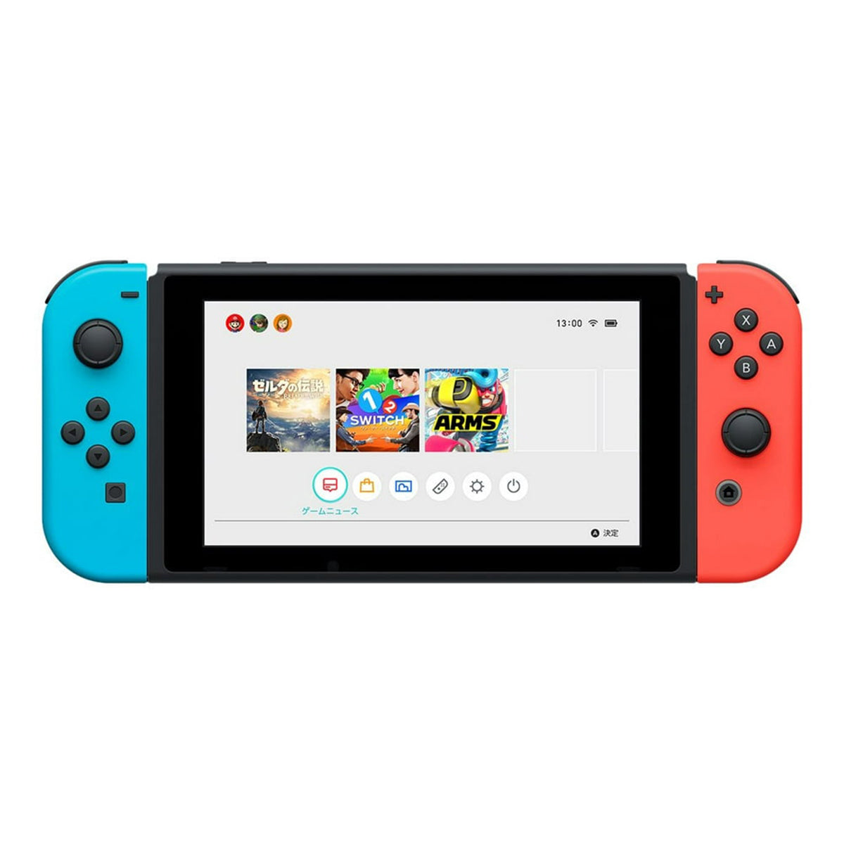 Nintendo Switch 32GB device with Neon blue and red joysticks - ALL-TEK Magherafelt