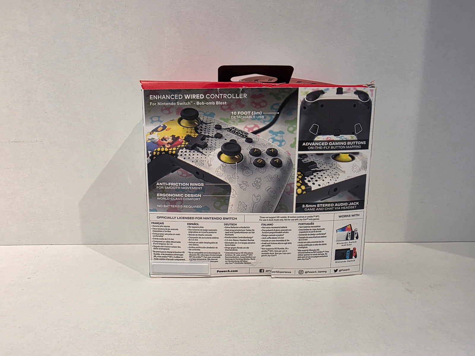 Nintendo Switch and Oled Model, Advance Gaming Buttons, Power A Enhanced Wired Controller - ALL-TEK Magherafelt