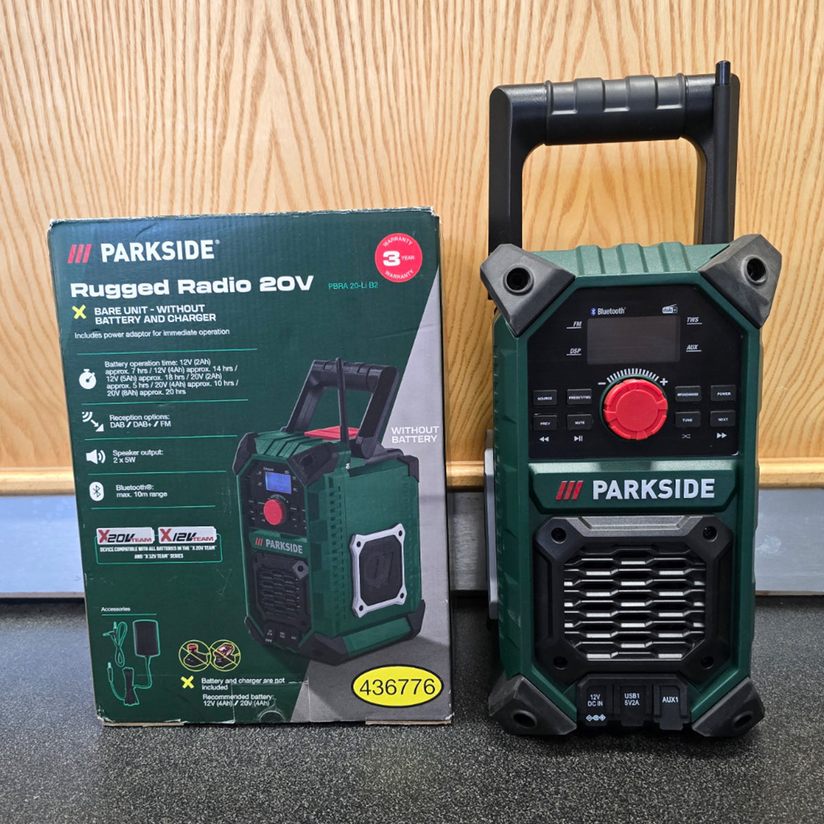 Parkside Rugged Radio 20 v (PBRA 20-li B2) - ALL-TEK Magherafelt