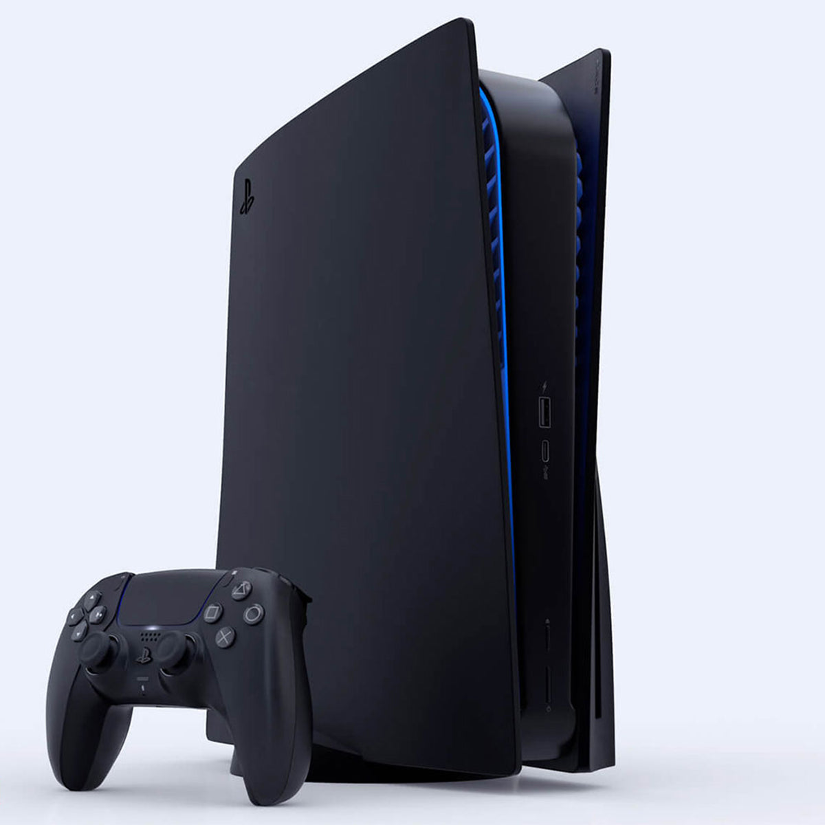 PlayStation 5 - 825gb disk version (midnight black) with stand and black controller - ALL-TEK Magherafelt