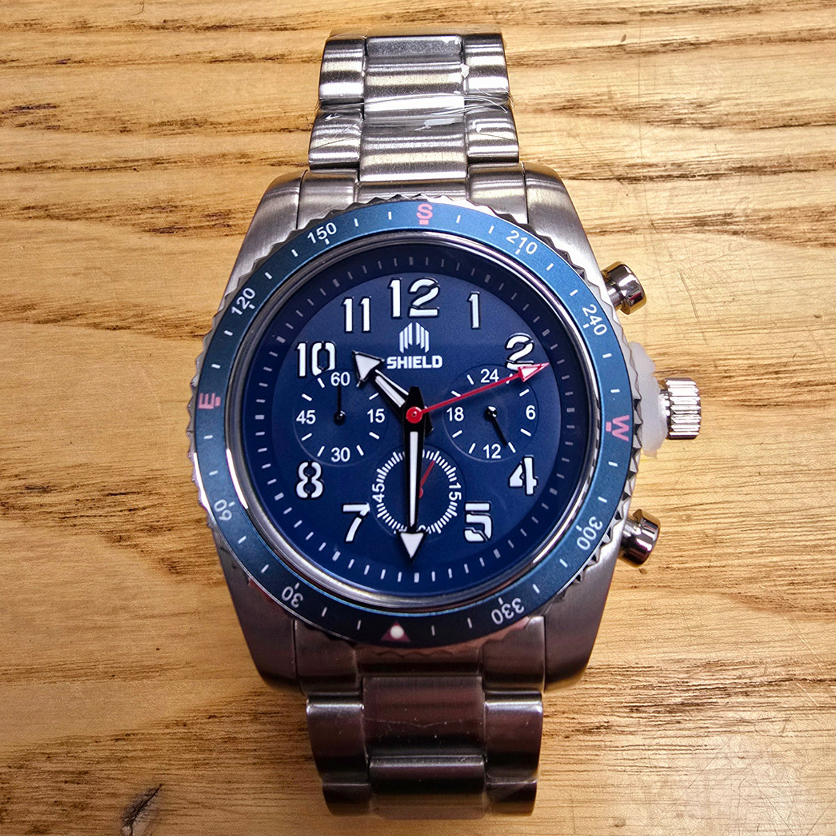 Shield Galaxy Blue Stainless Steel Men&#39;s Watch - ALL-TEK Magherafelt