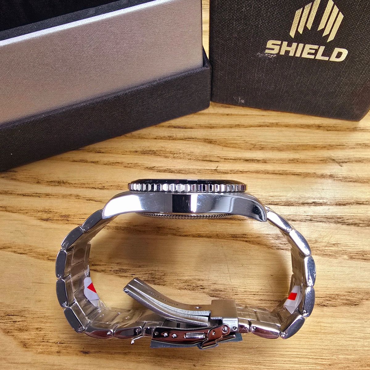 Shield Galaxy Blue Stainless Steel Men&#39;s Watch - ALL-TEK Magherafelt