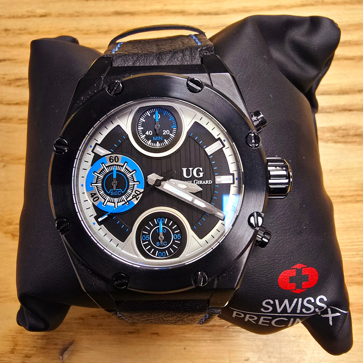 Ulysse Girard Black Steel Men's Watch - ALL-TEK Magherafelt