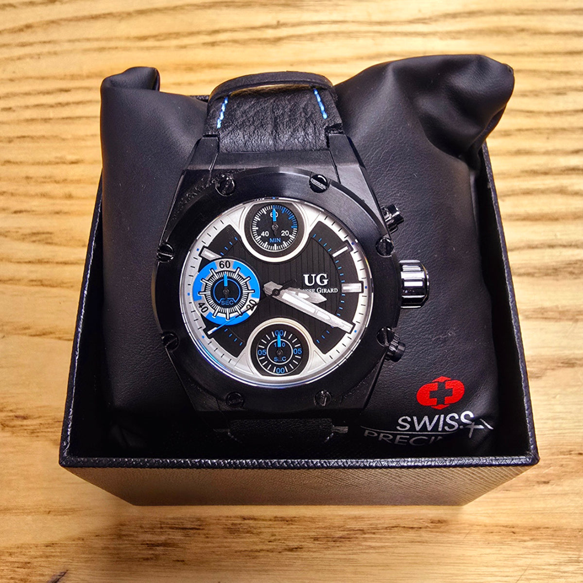 Ulysse Girard Black Steel Men's Watch - ALL-TEK Magherafelt