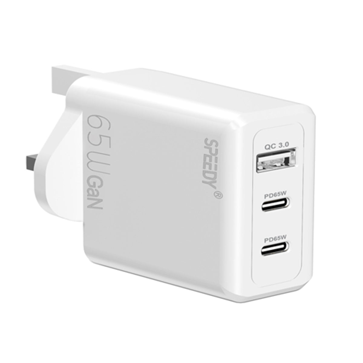Ven Dens 65W PD 3 Ports (1x USB-A, 2x USB-C) Plug - ALL-TEK Magherafelt