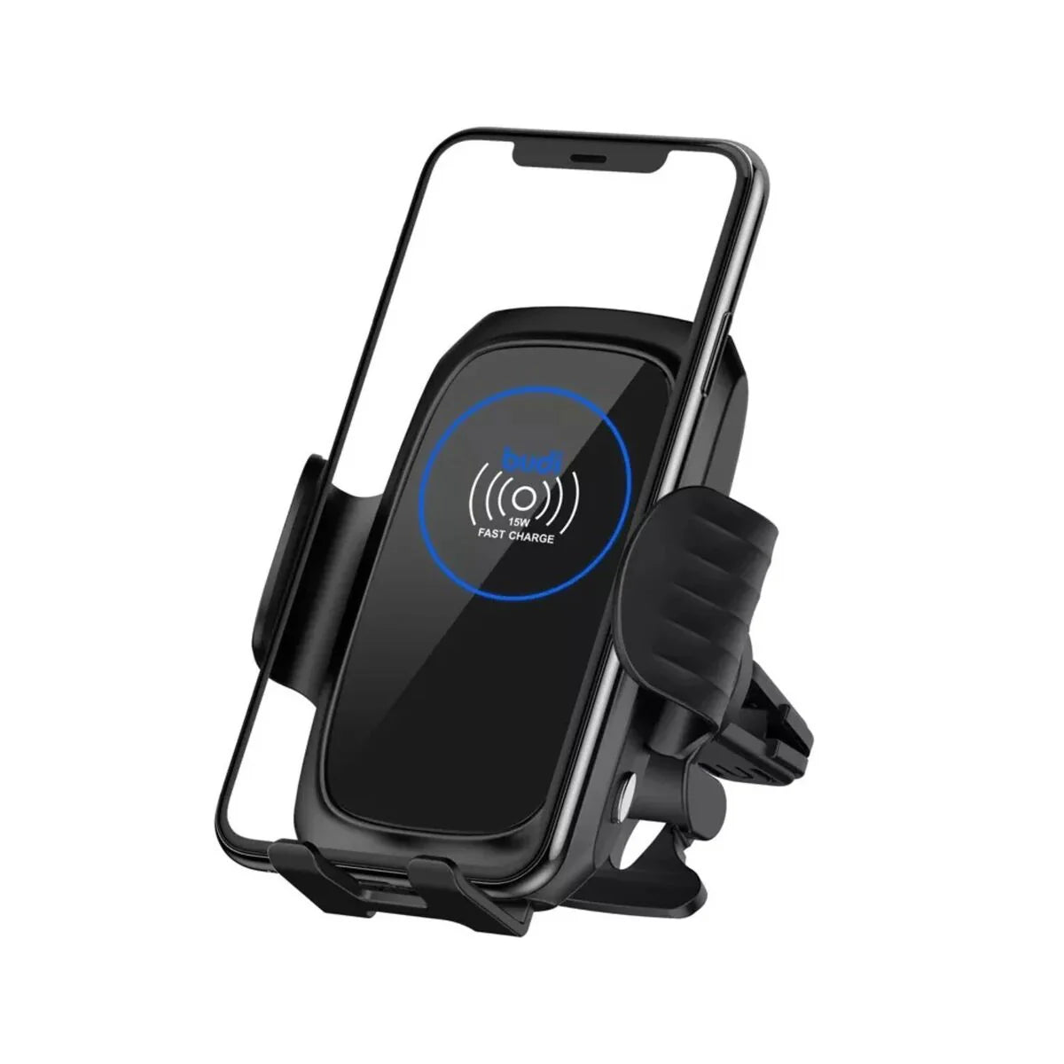 Budi 15W Wireless Charger Car Phone Holder - ALL-TEK Magherafelt